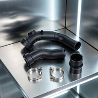 Intake Pipe Kit Throttle Response Aluminum Intake Pipe Lightweight for Mechanics