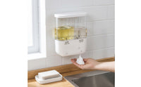 Two-Chamber Soap Dispenser Motion-Activated Soap Dispenser with Two Chambers Electric for Kitchen