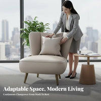 4 Pieces Business aesthetic Office Reception Seating Minimalist Design Commercial Furniture Comfortable Lounge Set long-lasting for Guests, Interior Designers, Lobby, Balcony, Waiting Room, Airport