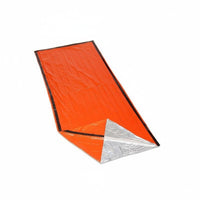Heat Retention Thermal Rescue Bag Tear Resistant Emergency Bivy Bag Reusable Emergency Bivy Sack Lightweight for Camping, Hiking