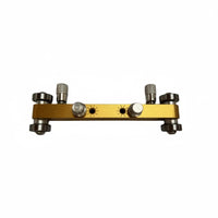 Nut Sanding Tool Adjustable Clamps Guitar Nut File String Slot File for Repair Bench