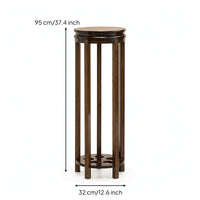 Floor Plant Stand Bamboo Plant Stand Minimalist Furniture for Entryway, Bedroom