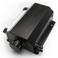 Sight Tube Oil Catch Can Mounting Tabs Aluminum Catch Can Welded Seams Crankcase Vapor Tank Baffled Design