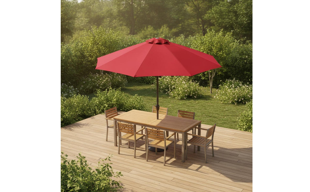 Patio Umbrella Replacement Canopy Patio Umbrella Canopy Hassle for Garden, Poolside