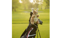 Soft Kangaroo Golf Headcover Cartoon Driver Headcover Unique Fleecy Golf Cover Adorable for Golfers