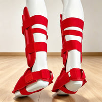 Shin and Instep Guards Acolchado Shin Guards with Foot Protector Flexible Protector Espinilla Y Empeine for Fighting Artists