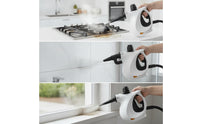 Handheld Steam Cleaning Device Compact Steam Cleaning Device with Attachments Complete Portable Steamer for Household, Kitchen