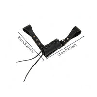 Laced Frog Blade Scabbard Metal Rings Blade Scabbard Harness Retro Medieval Belt Lightweight for Across the Body