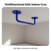 children's Climbing Playset Multifunctional Sensory Training Hanging Rod Multi-Functional Monkey Bar Set for Young Children, Parents, Playroom