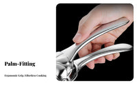 Nut Reveal Er Effort-Saving Nut Sheller Tool Lever Action Nut Sheller Ergonomic Handle Kitchen Utensil Easy to Clean