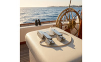Anti-Pinch Yacht Seat Hinges Aluminum Alloy Boat Seat Hinge Rust Resistant Marine Hinges with Mounting Holes Space Saving