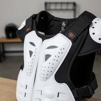 Young Motocross Vest Adjustable Straps Kids Breathable Mesh Childrens Chest Protector for Skateboarding