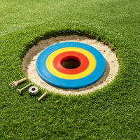 Putting Mark with Rings Accuracy Indoor Golf Practice Cup for Golfers, Beginners, Home, Office