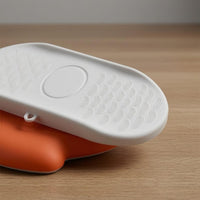 Molded Anti-Slip Patterns Waist Twisting Exercise Board Quiet Split-Design Twisting Board Stable Twist Exercise Machine Textured