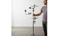 cymbals Stand Extension Simple to Install to Install High hatHat Stand Adapter Rust Resistant Percussion Hardware for Drummers