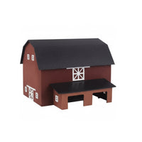 European Design 1/87 Scale House Kit Highly Detailed HO Scale Building Model Paintable DIY Architectural Model Multi-Purpose for Hobbyists, Sand Table Miniature Replica, Dioramas