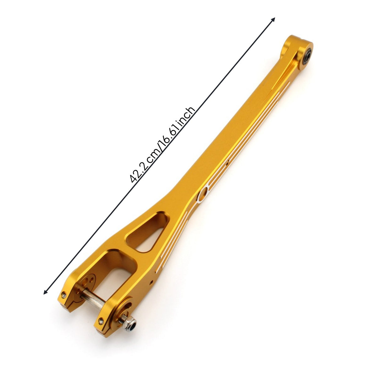 Aluminum Alloy Rear Shock Link Rod CNC Machined Swing Arm Linkage Rod Ride Height Adjustment