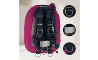 Streamlined Back-Inflation BCD Streamlined Scuba Harness with Bladder Adjustable Gear Long-Lasting for Recreational Divers