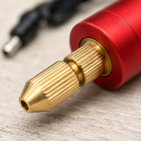 Electric Engraving Pen USB Powered Electric Engraver Engraving Pen Cylindrical Mini Rotary Tool Light Craft