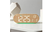Multifunction Desk Clock Illuminated Base Tabletop Gadget Nightlight