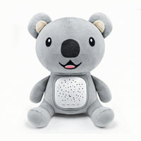 Stuffed Koala Soothing Baby Sound Machine with Light Display Koala Stuffed Toy Cuddly Sleep Aid Portable for Babies, Nursery
