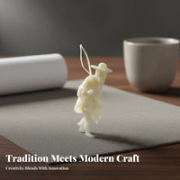 Ancient Chinese Design Figure Artistic Decoration 1:64 Scale Human Figure Sand Table People Model Collectible Scale Model People