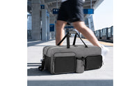 Tennis Bag with Shoe Compartment Breathable Tennis Duffel Bag Reinforced Water-Resistant for Athletes, Travel, Daily Training