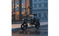 Mini Folding Electric Two-Wheeler Foldable Electric Bike Lightweight Portable Electric Cycle for Commuting, Travel, Ride Sharing