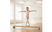 Wooden Balance Beam Compact Foot Exercise Beam Gymnastics Equipment Long-Lasting Safe for Athletes, Home Gym, Rehab