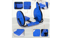 Hand-Operated Riding Car Stable Rideriding Toy with Side Wheels Compact Balance Rideriding Toy for Kids, Young Children, Playroom, Backyard