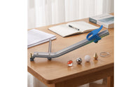 Two-Dimensional Collision Track with Clamp Classroom-Oriented Collision Apparatus Scientific Projectile Launcher Potential for Teachers, Science Laboratory
