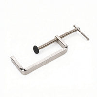 All-Metal G-Clamp Manual G-Shaped Clamp Adjustable Clamps Non-Slip for Woodworkers, Bench Work