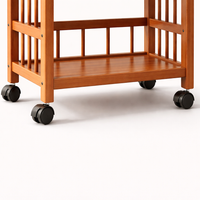 rolling bookshelf