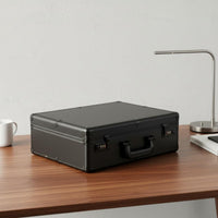 Aluminum Protective Case Sturdy Construction Combination Lock Equipment Case Aluminum Briefcase Reinforced Corners