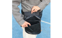 Adjustable Waist Apron with Pockets Multi-Pocket Tool Belt Bag Long-Lasting Utility Waist Pack Handsunrestricted for Work, Outdoor Errands, Cycling