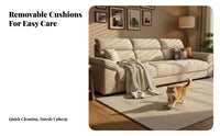 L-Shaped Chaise Sofa scuff-resistantResistant Living Room Furniture Modern Design Sectional Couch for Pet Owners, Apartment Dwellers, Home, Lounge Area