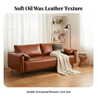 French and aesthetic Two-Seater Loveseat Light Luxury 2-Seater Loveseat Vintage Design Sofa Retro styling for Apartment Dwellers, Boutique Owners, Homeowners, Reception Area, Lounge, Office, Bedroom