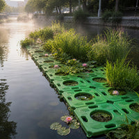 Artificial Floating Island for Water Landscaping and Planting