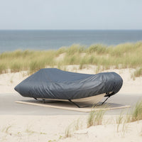 Inflatable Boat Cover Waterproof Dinghy Cover Heavy Duty Double Stitched for Outdoor Storage, Mooring