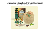 12 Pieces Dinosaur Prehistoric Dig Kit-Shaped Dig Kit Excavate Kit Includes Excavateging Tools Dino Prehistoric Dig Kit-Shaped