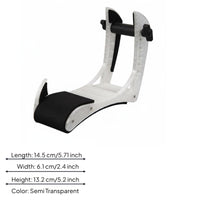 Comfortable Electric Guitar Leg Rest Professional Clamp-on Guitar Leg Support Compact and Portable Instrument Gear Lightweight