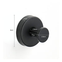 Suction Hook with Metal Arm Easy to Install Suction Cup Hook Slim-Line Strong for Renters, Bathroom, Kitchen