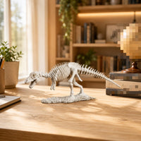 Tyrannosaurus Rex Skeleton Resin Tyrannosaurus Skeleton Rock-Like baseLike Base Dinosaur Statue for Decoration