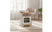 Pretend Kitchen Oven Realistic Play Kitchen with Oven Sturdy for Classroom, Kids