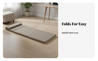 Foldable Resting Pad Space Saving Foldable Floor Bed Multifunctional Portable Ing Pad for Students, Office Workers, School, Small Areas, Camping