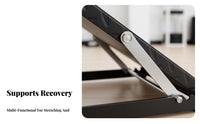 Non-Slip Surface Slant Board Heavy Duty Construction Calf Stretcher Board Foot Massage Stretcher for Runners, Athletes, Seniors, Home Gym, Office