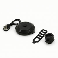 Multicolor Cycle Rear Light Rechargeable Bike Tail Light Compact High-Visibility for Commuting