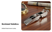 330mm Anchor Wheel Stainless Steel Anchor Wheel Seafaring Hardware Anti-Rust Sturdy Duty for Anchoring, Marina