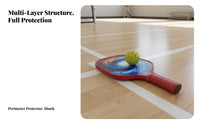 Fiberglass Pickleball Paddle Wide Sweet Area Lightweight Pickleball Racket High Elasticity Ergonomic Grip for Beginners, Outdoor