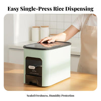 Automatic Rice Dispenser Moisture-Moisture-Resistant Rice Dispenser Quantitative Grain Storage Bin Single-Press Dispensing